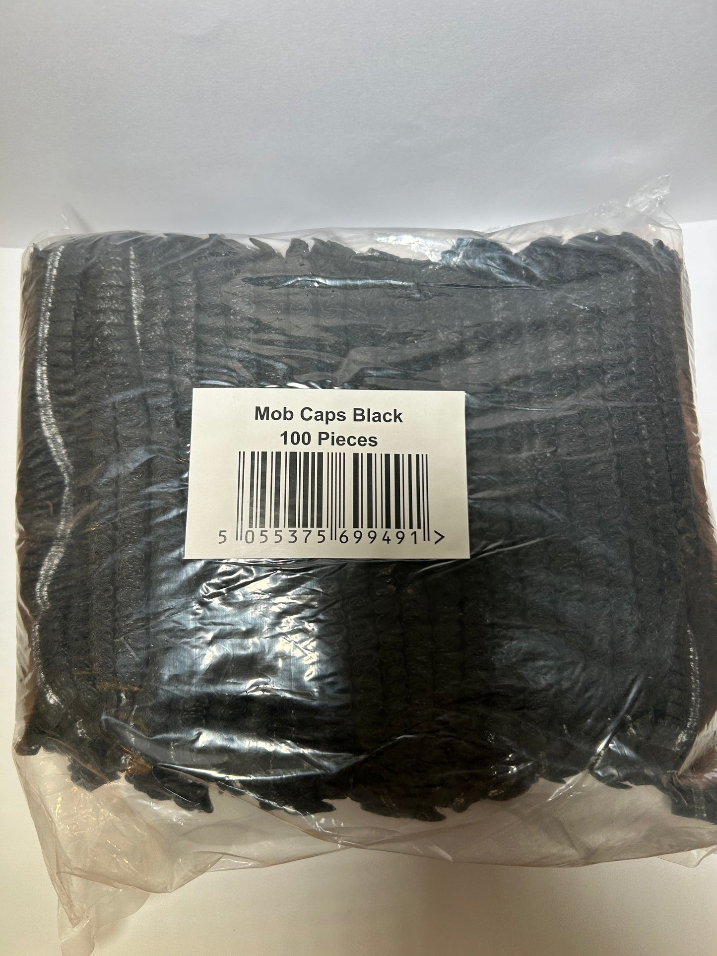 Black Disposable Mob Cap